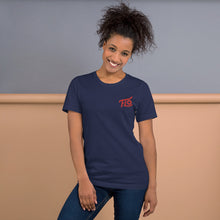 Load image into Gallery viewer, FLO Embroidered T-shirt (Red)