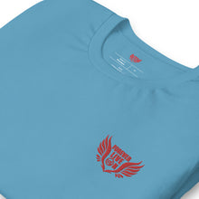 Load image into Gallery viewer, FLO Wings Embroidered T-shirt (Red Edition)