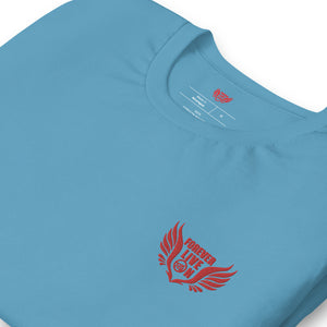 FLO Wings Embroidered T-shirt (Red Edition)