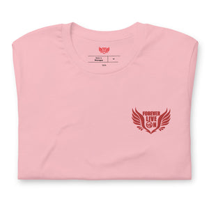 FLO Wings Embroidered T-shirt (Red Edition)