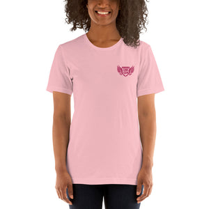 FLO Wings Embroidered T-shirt (Pink)