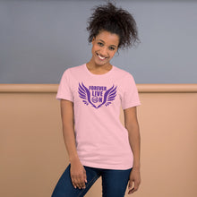 Load image into Gallery viewer, FLO Wings T-shirt (Purple)