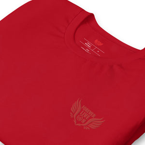 FLO Wings Embroidered T-shirt (Red Edition)