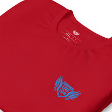 Load image into Gallery viewer, FLO Wings Embroidered T-shirt (Blue Edition)