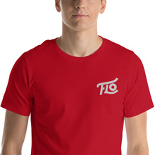 Load image into Gallery viewer, FLO Embroidered T-shirt (White)