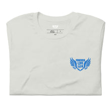 Load image into Gallery viewer, FLO Wings Embroidered T-shirt (Blue Edition)