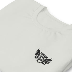 FLO Wings Embroidered T-shirt (Black)