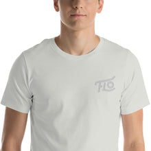 Load image into Gallery viewer, FLO Embroidered T-shirt (White)