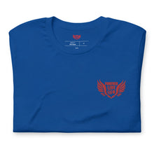 Load image into Gallery viewer, FLO Wings Embroidered T-shirt (Red Edition)