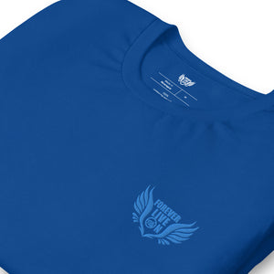 FLO Wings Embroidered T-shirt (Blue Edition)