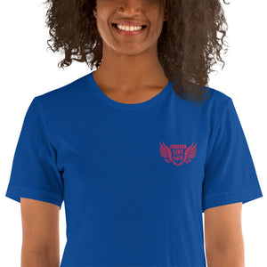 FLO Wings Embroidered T-shirt (Pink)