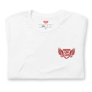 FLO Wings Embroidered T-shirt (Red Edition)