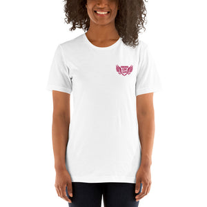 FLO Wings Embroidered T-shirt (Pink)