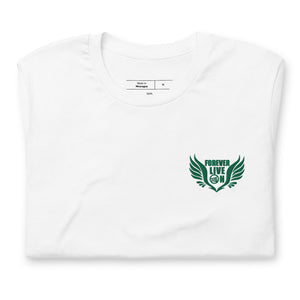 FLO Wings Embroidered T-shirt (Green Edition)