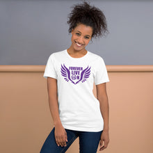 Load image into Gallery viewer, FLO Wings T-shirt (Purple)