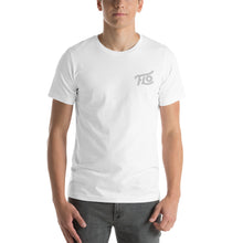 Load image into Gallery viewer, FLO Embroidered T-shirt (White)