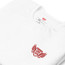 Load image into Gallery viewer, FLO Wings Embroidered T-shirt (Red Edition)