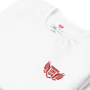 FLO Wings Embroidered T-shirt (Red Edition)