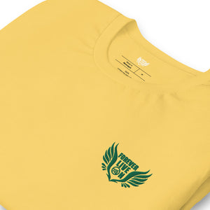 FLO Wings Embroidered T-shirt (Green Edition)