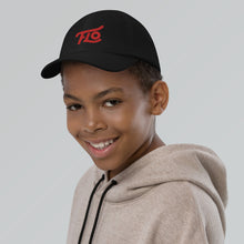 Load image into Gallery viewer, FLO Youth Baseball Cap (Red)