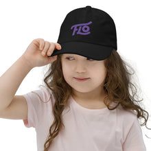 Load image into Gallery viewer, FLO Youth Baseball Cap (Purple)