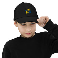 Load image into Gallery viewer, FLO Youth Baseball Cap (Blue &amp; Gold Edition)