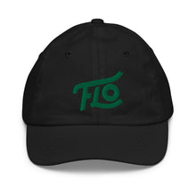 Load image into Gallery viewer, FLO Youth Baseball Cap (Green)