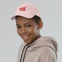 Load image into Gallery viewer, FLO Youth Baseball Cap (Red)
