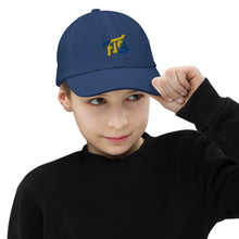Load image into Gallery viewer, FLO Youth Baseball Cap (Blue &amp; Gold Edition)